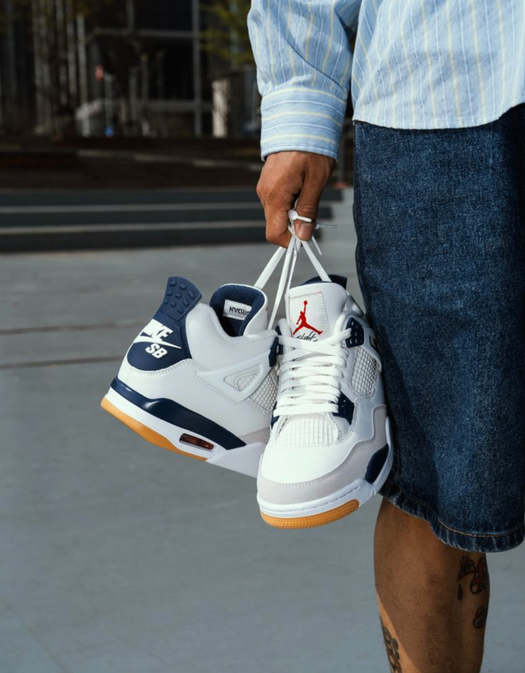JORDAN 4 SB NAVY - klasyka w nieoczywistym wydaniu